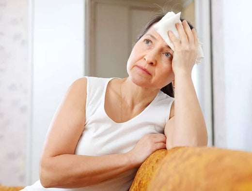 Hot flashes after menopause